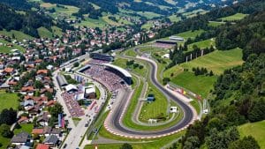 Busy Austrian Grand Prix race weekend in Zeltweg town.