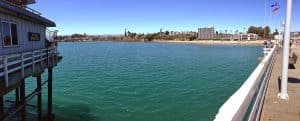 Cowell's Beach, about a 5-minute drive from National 9 Motel