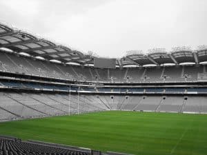 Inside Croke Park stadium, Dublin, where Katie Taylor's farewell fight takes place in September 2026