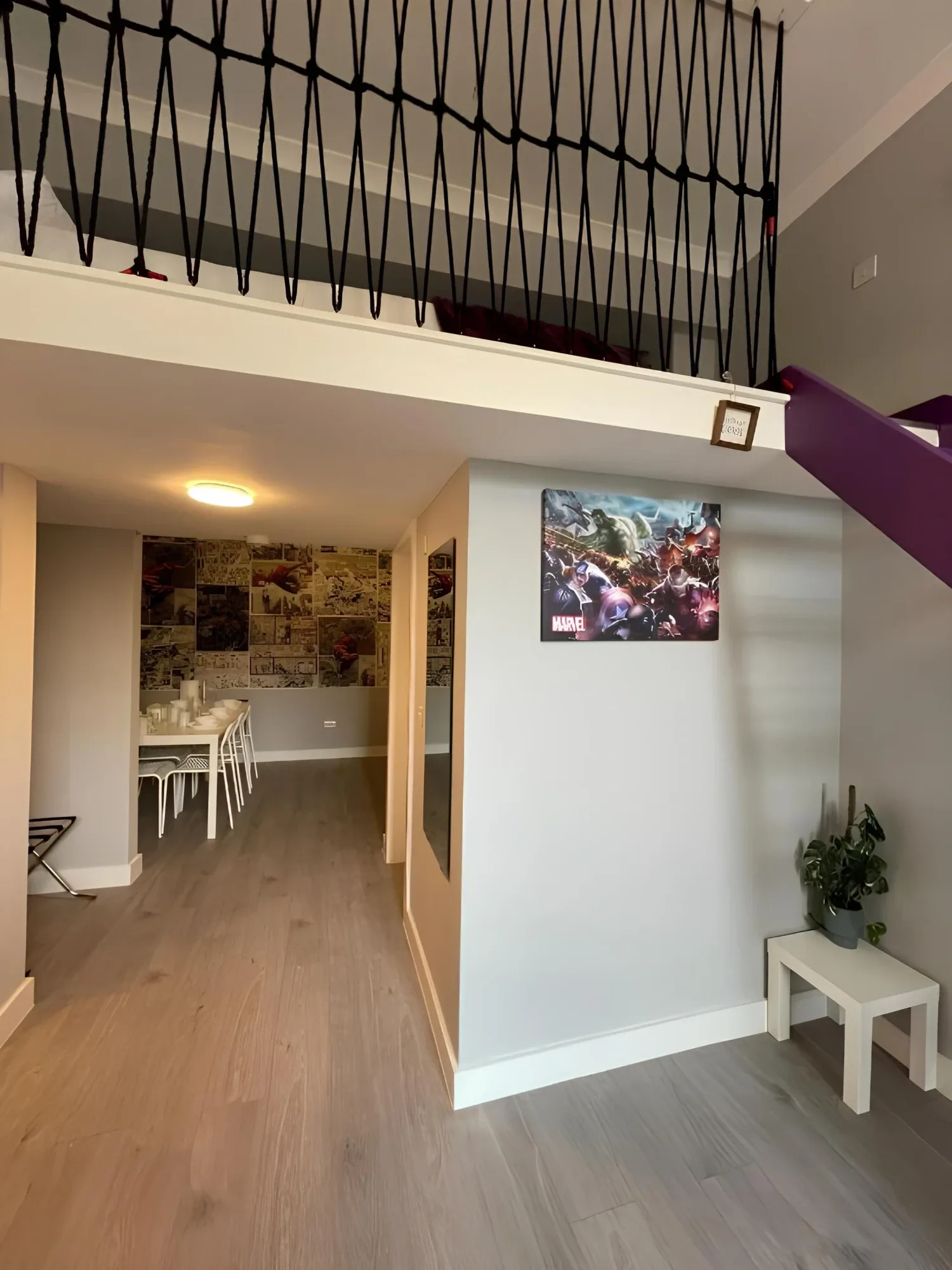 Internal stairs in the Modern Ground-Floor Flat