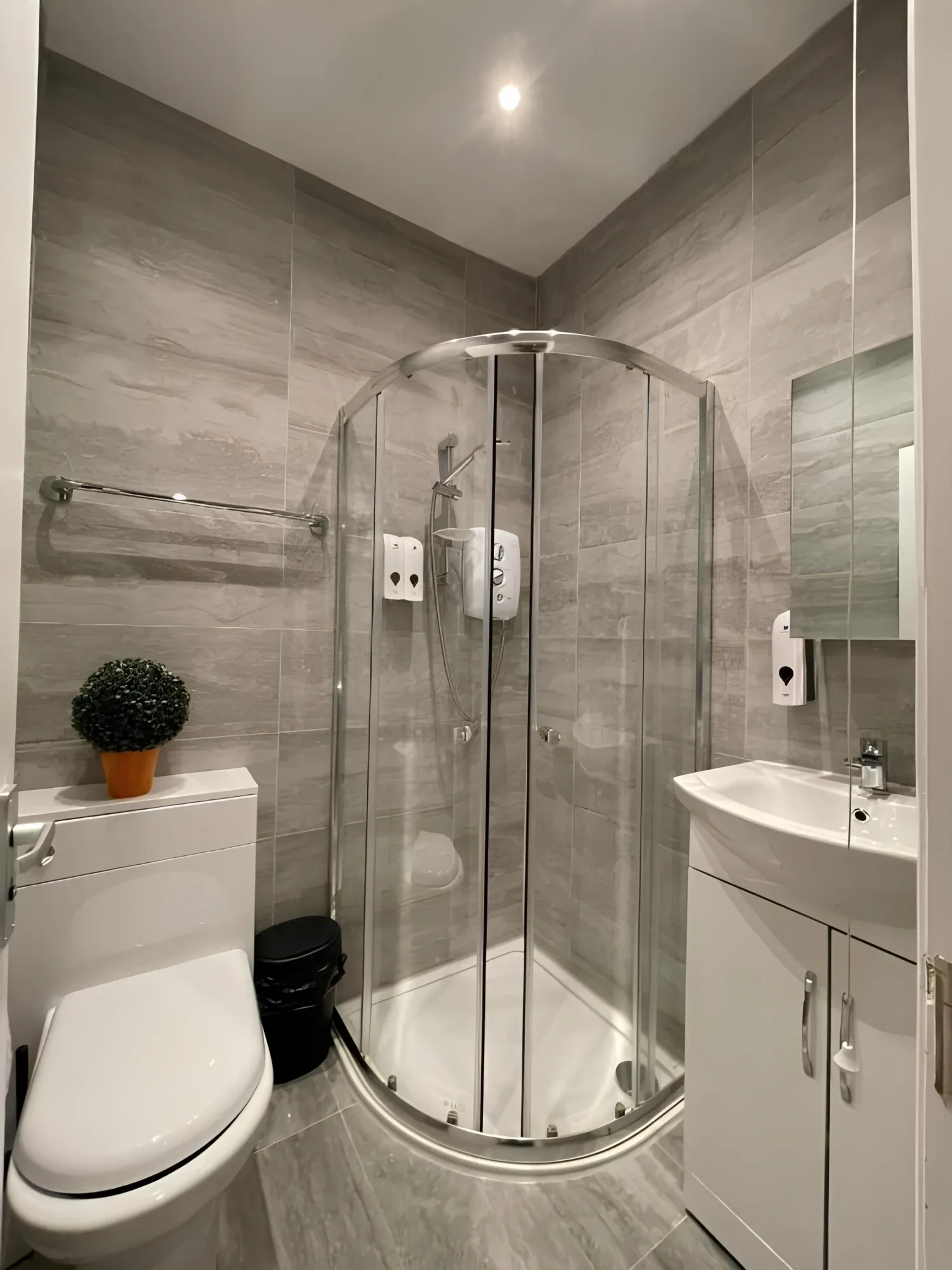 Bathroom in the Skyline View Studio