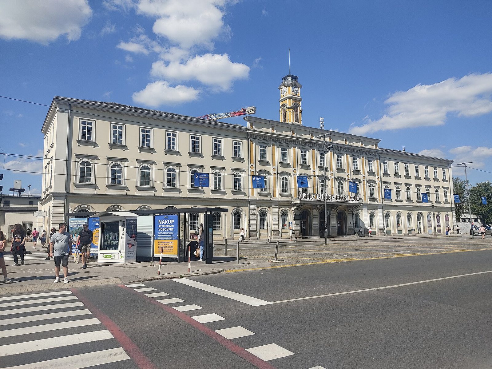 Ljubljana railway station, Slovenia